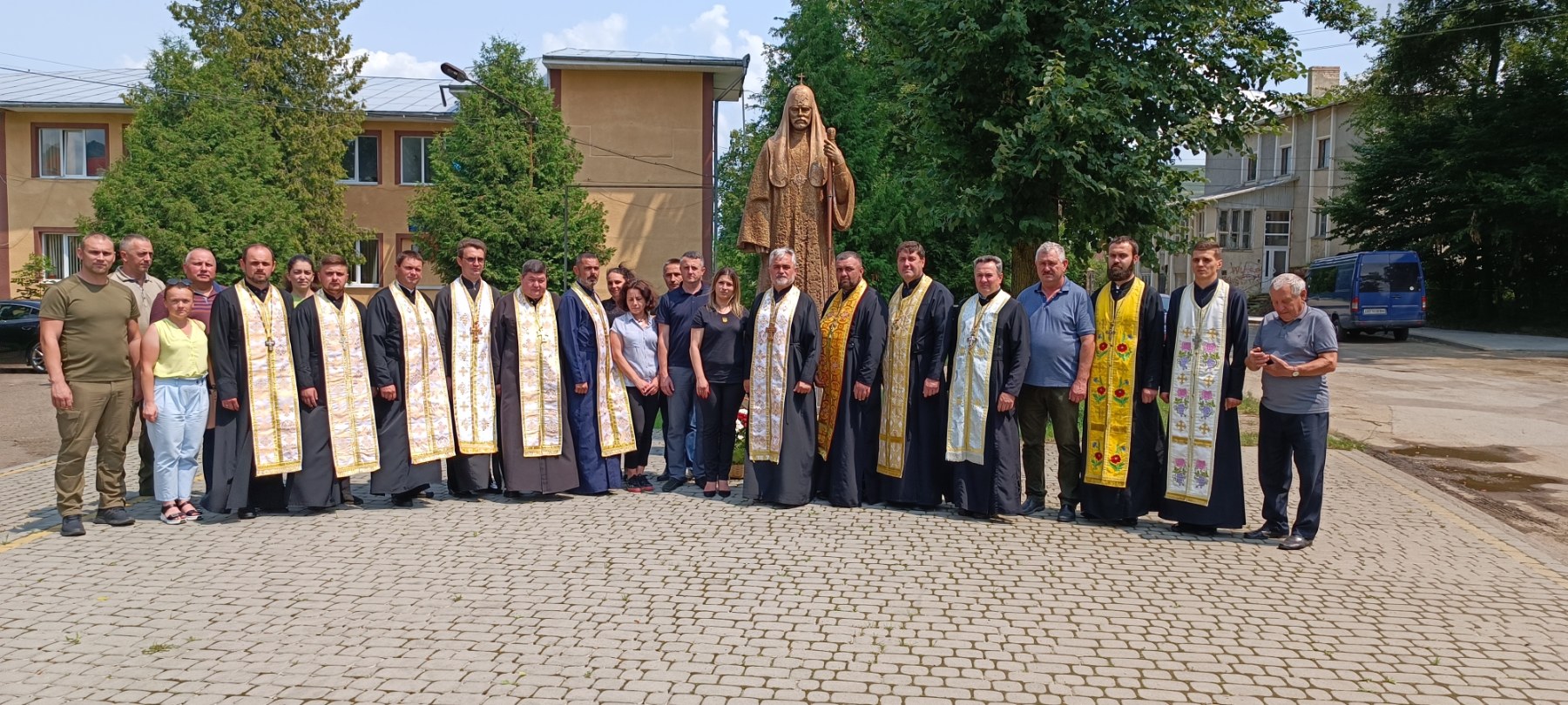 Панахида за спокій душі Патріарха Володимира (Романюка) в місті Косів