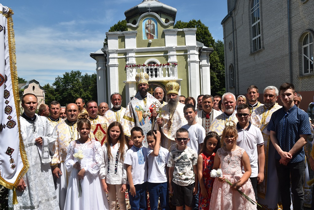 Урочисте Архієрейське богослужіння з нагоди престольного свята Храму міста Городенки