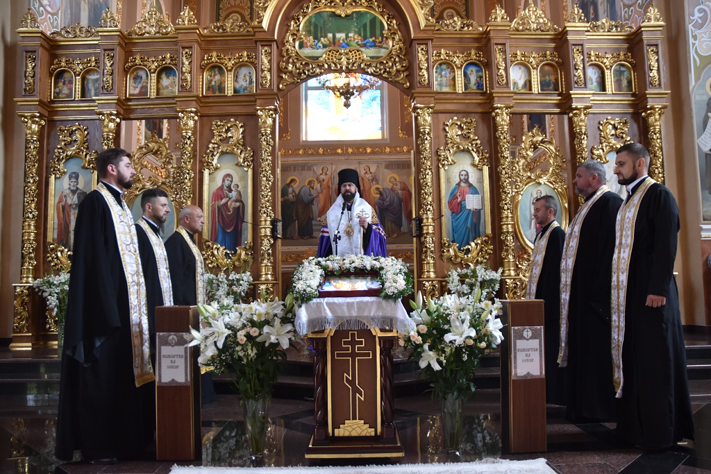 Владика Юліан очолив Молебень з нагоди 32-ї річниці відновлення Незалежності України