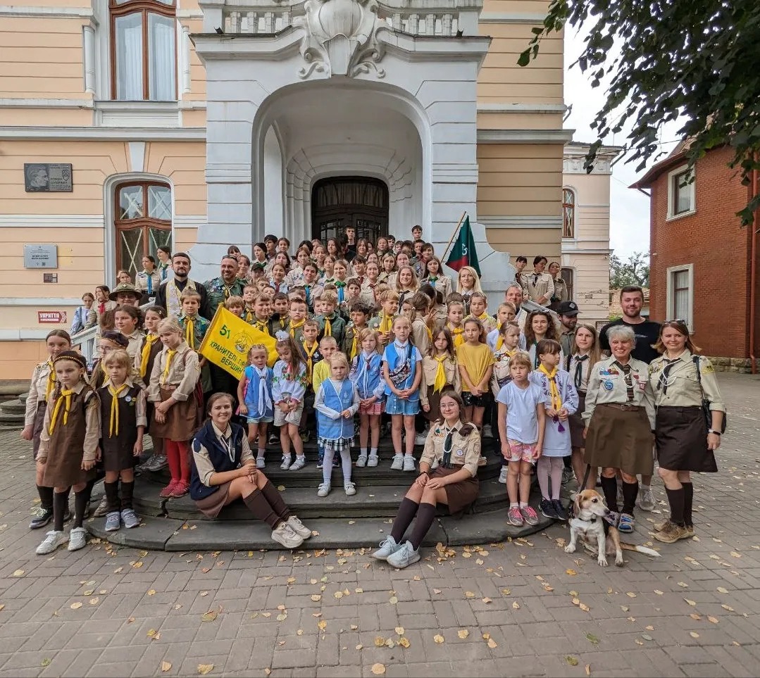 Урочисте відкриття нового пластового року Коломийської станиці Всеукраїнської організації “Пласт”
