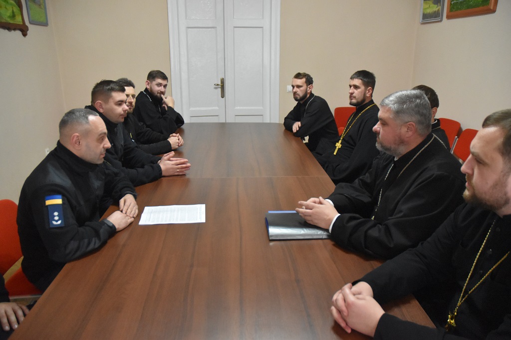 Зустріч працівників Коломийського РУ ГУ ДСНС в Івано-Франківській області з представниками духовенства Коломийського району