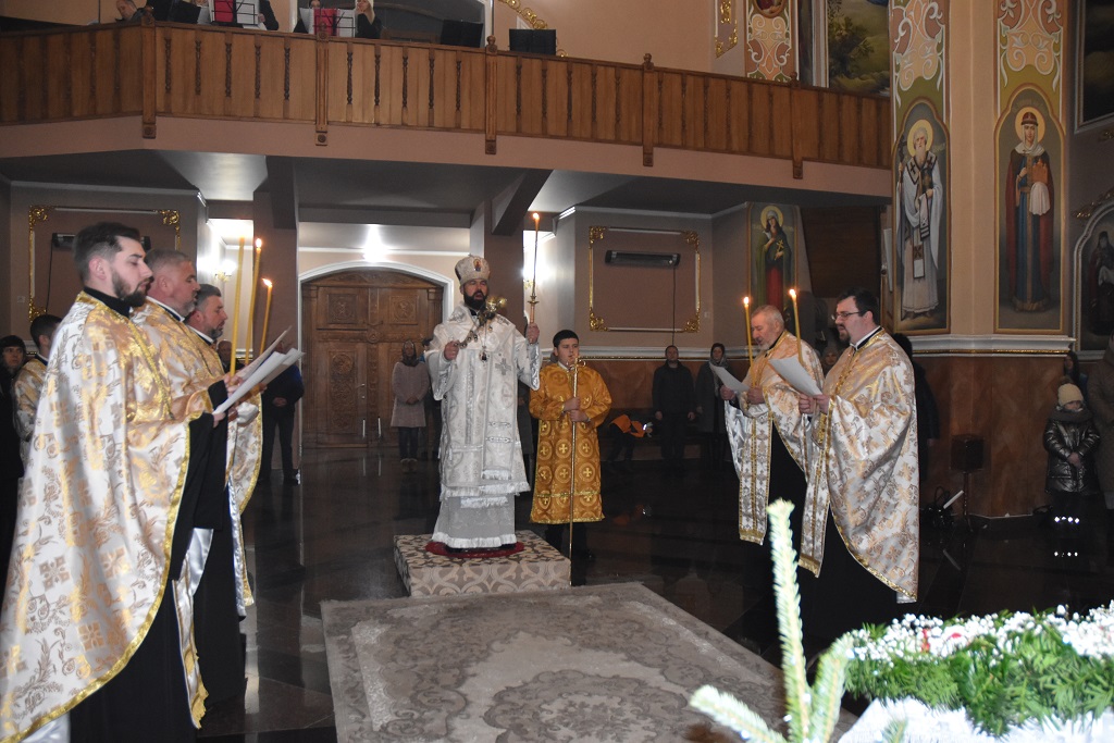 Урочиста Всеношна напередодні величного свята Різдва Христового