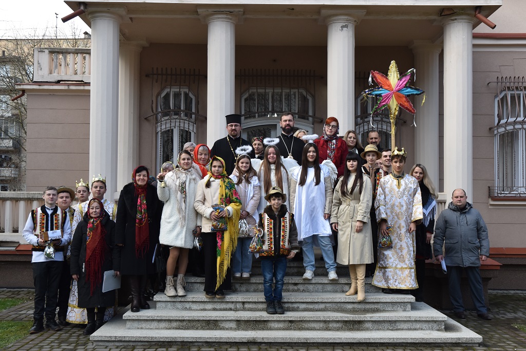 Єпископ Юліан приймав перших провісників Різдвяної радості у Єпархіальному Управлінні