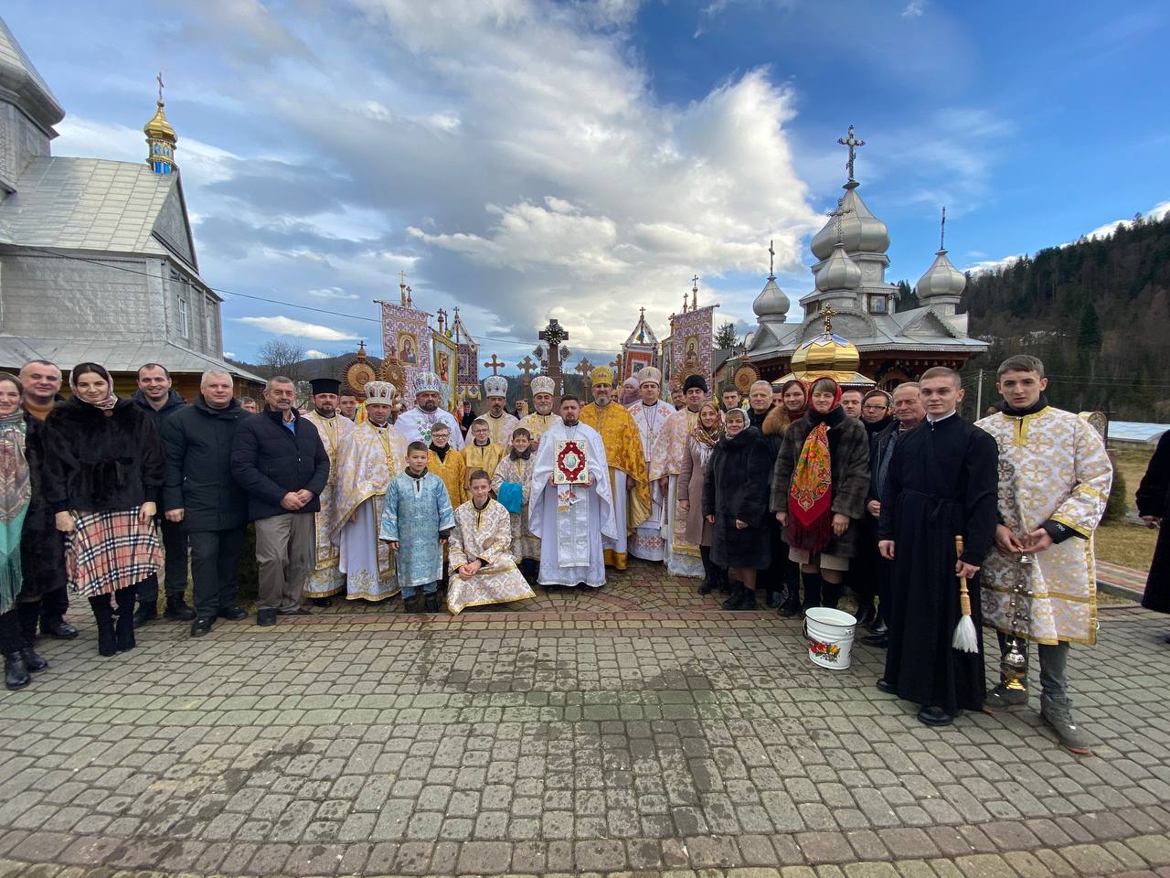 Урочисте богослужіння з нагоди престольного свята Храму села Річка