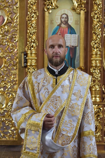 Вітання Владики Юліана протодиякону Михайлу Голінею з нагоди 40-ліття