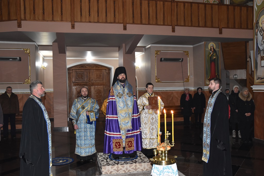 Урочиста Всеношна напередодні величного свята Стрітення Господнього