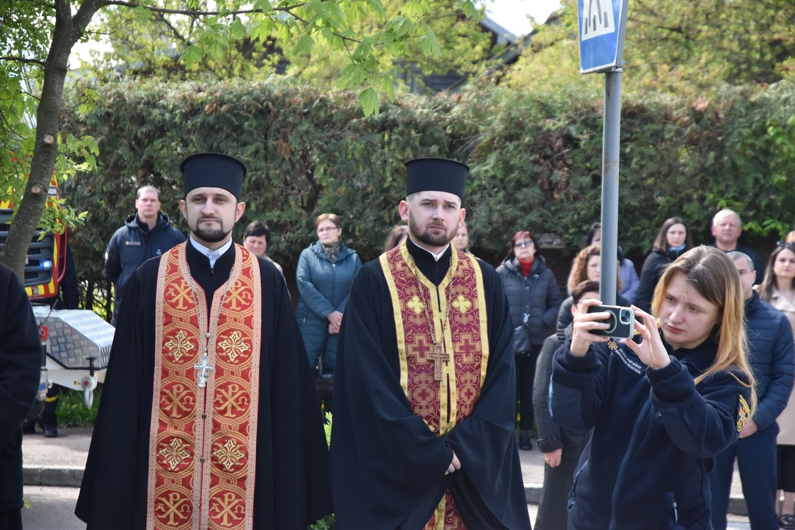 Вшанування 38-ї річниці Чорнобильської трагедії в місті Коломия