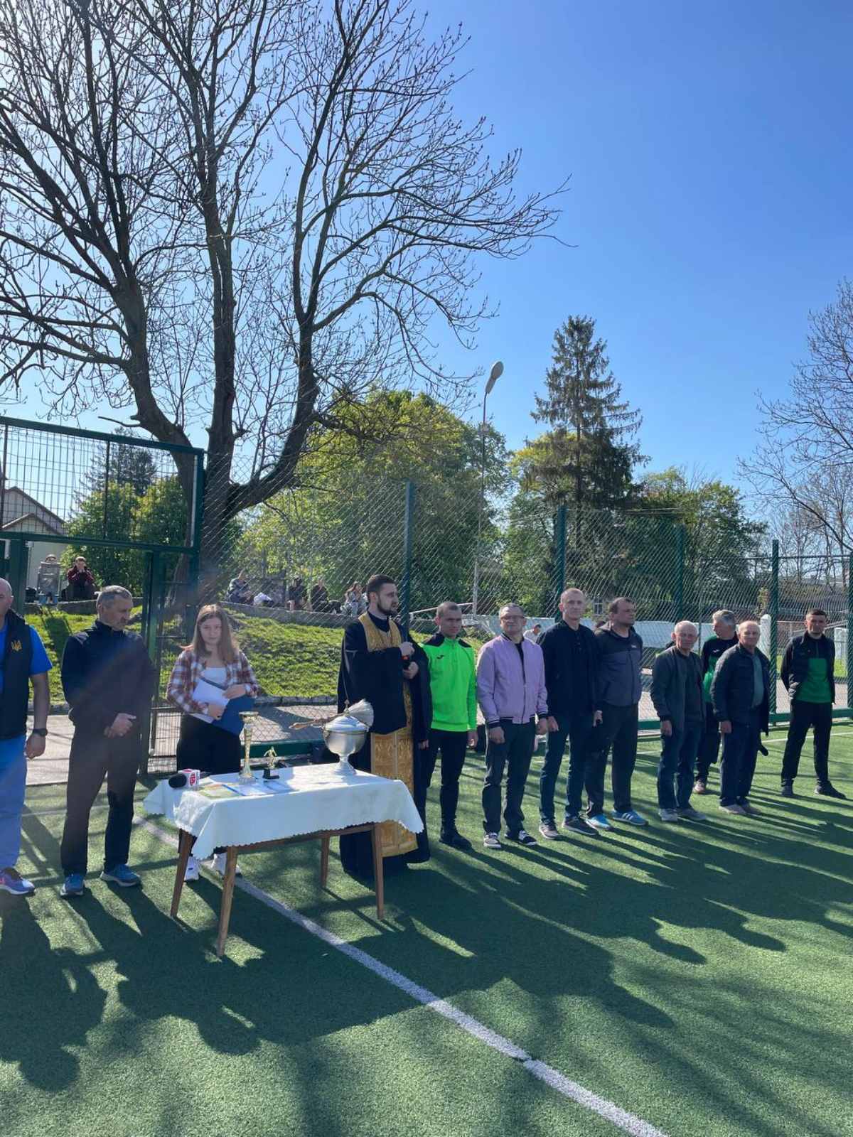 Урочисте відкриття турніру з міні футболу в місті Коломия