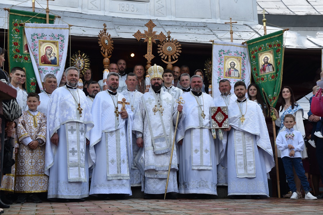 Торжественне Архієрейське богослужіння з нагоди престольного свята та 180-ліття Храму села Жукотин