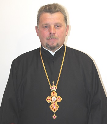 Вітання Архієпископа Юліана благочинному Делятинського благочиння митр. прот. Івану Лавришину з нагоди 55-ліття