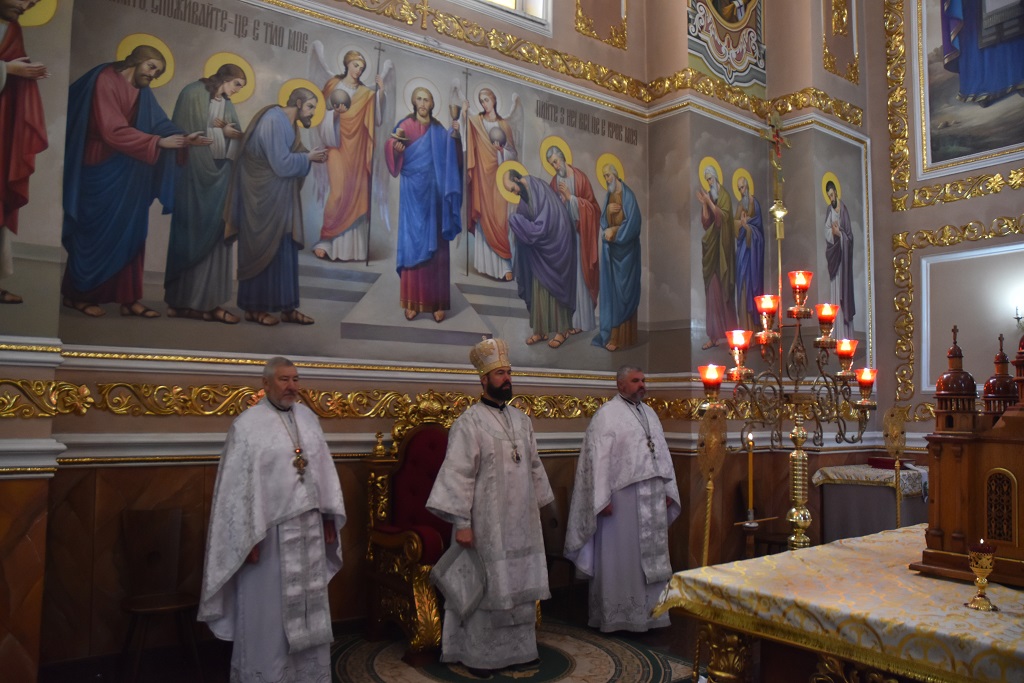 Архіпастирське служіння на свято Собору Архістратига Михаїла та інших Небесних Сил безплотних