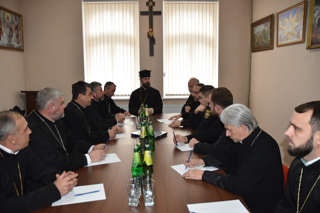 Зустріч представників духовенства Коломийського району із працівниками Коломийського РУ ГУ ДСНС в Івано-Франківській області
