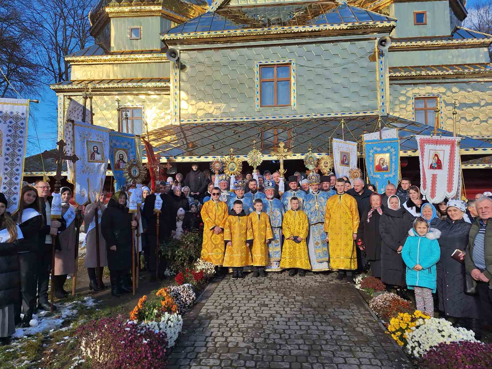 Урочисте богослужіння з нагоди престольного свята Храму села Марківка