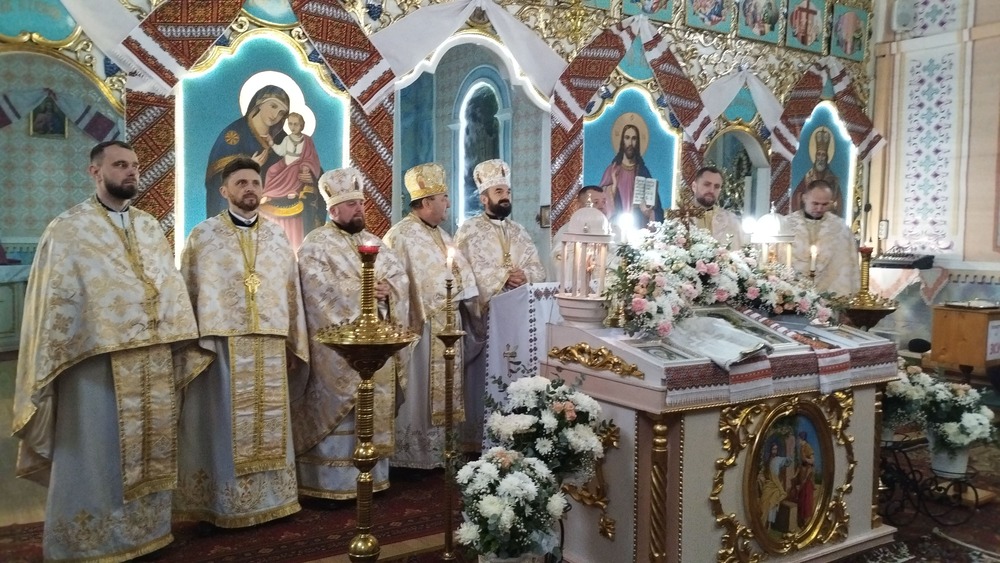 Урочисте богослужіння з нагоди престольного свята Храму села Остапківці
