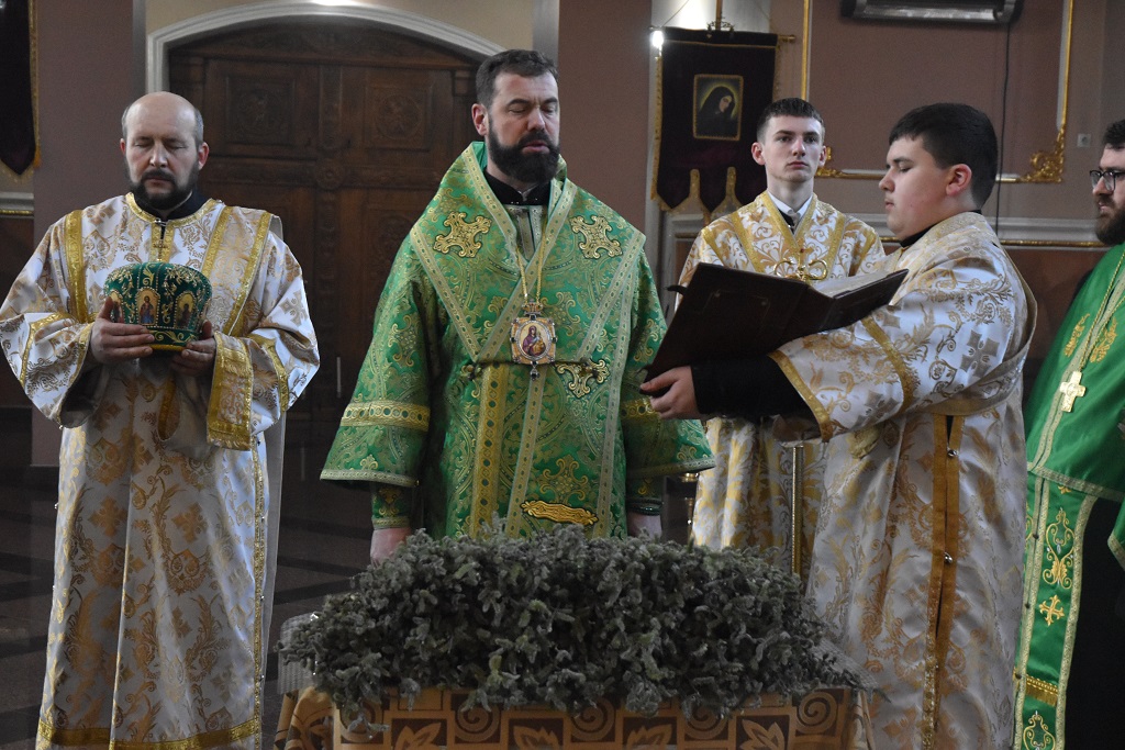 Урочиста Всеношна напередодні величного свята Входу Господнього в Єрусалим