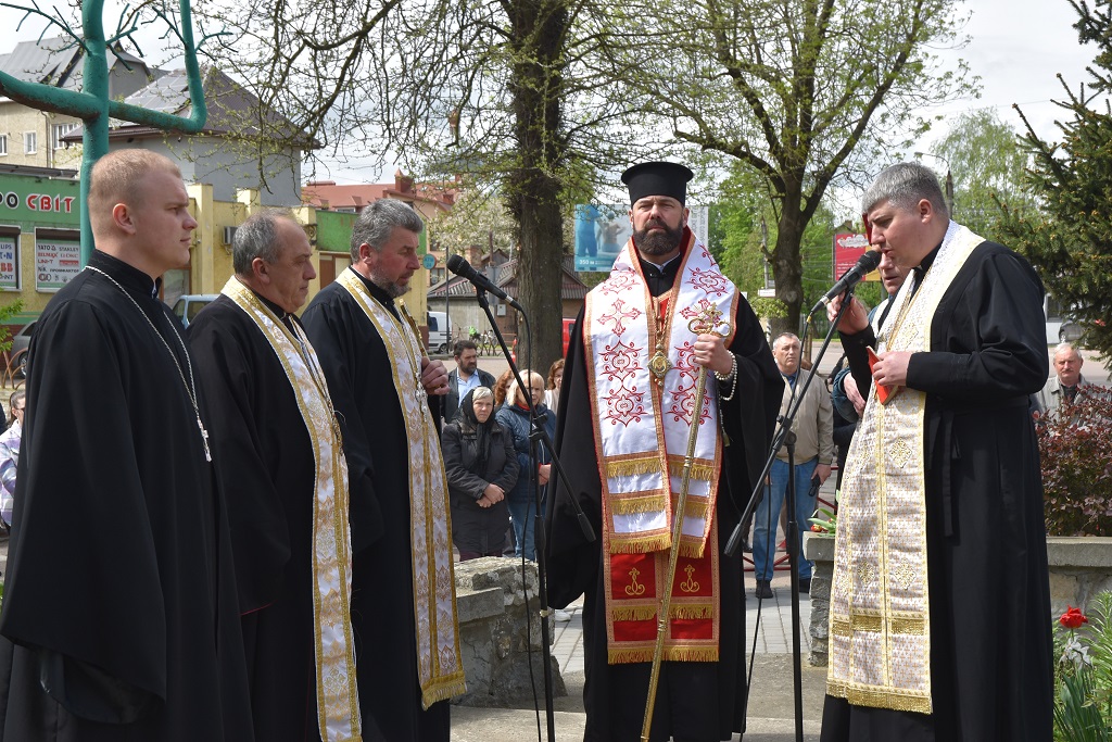 Вшанування 39-ї річниці Чорнобильської трагедії в місті Коломия