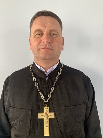 Вітання Владики Юліана прот. Тарасу Стефураку з нагоди 45-ліття