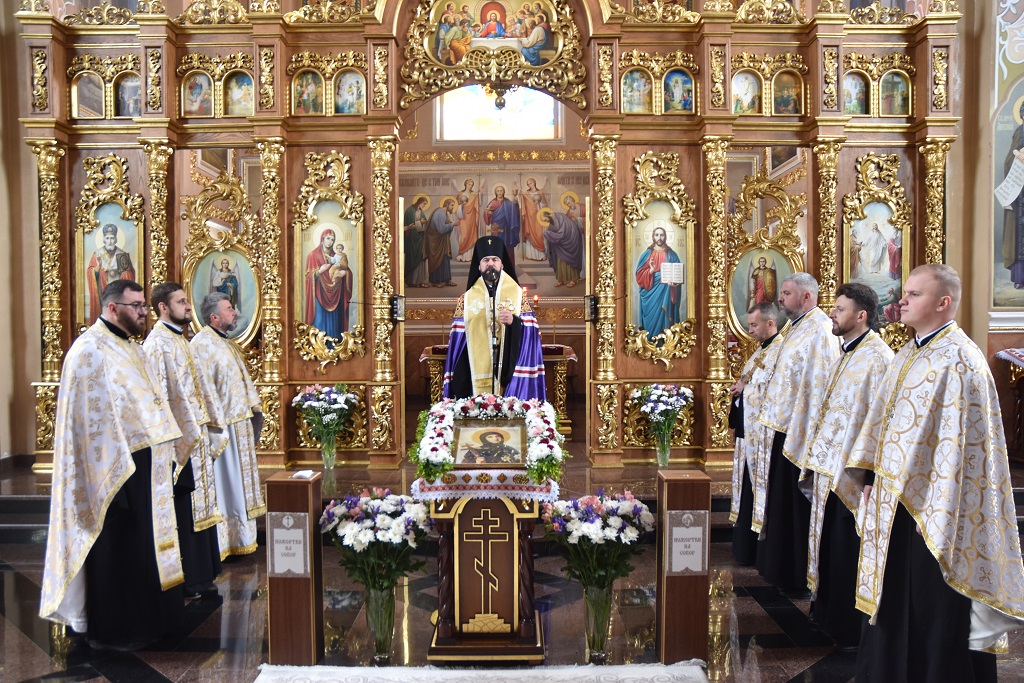 Молебень до Святої Преподобної Євфросинії у Кафедральному Соборі Преображення Господнього міста Коломия