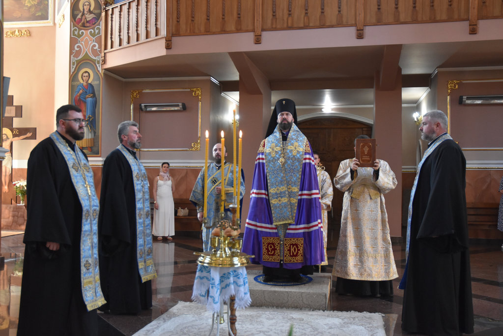 Урочиста  Всеношна напередодні величного свята Успіння Пресвятої Богородиці