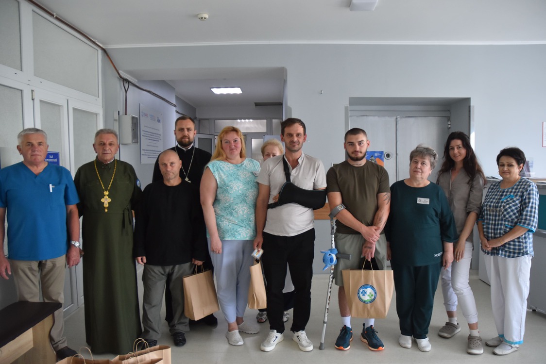 Благодійна акція “З вдячністю до воїнів” у КНП “Коломийська центральна районна лікарня”