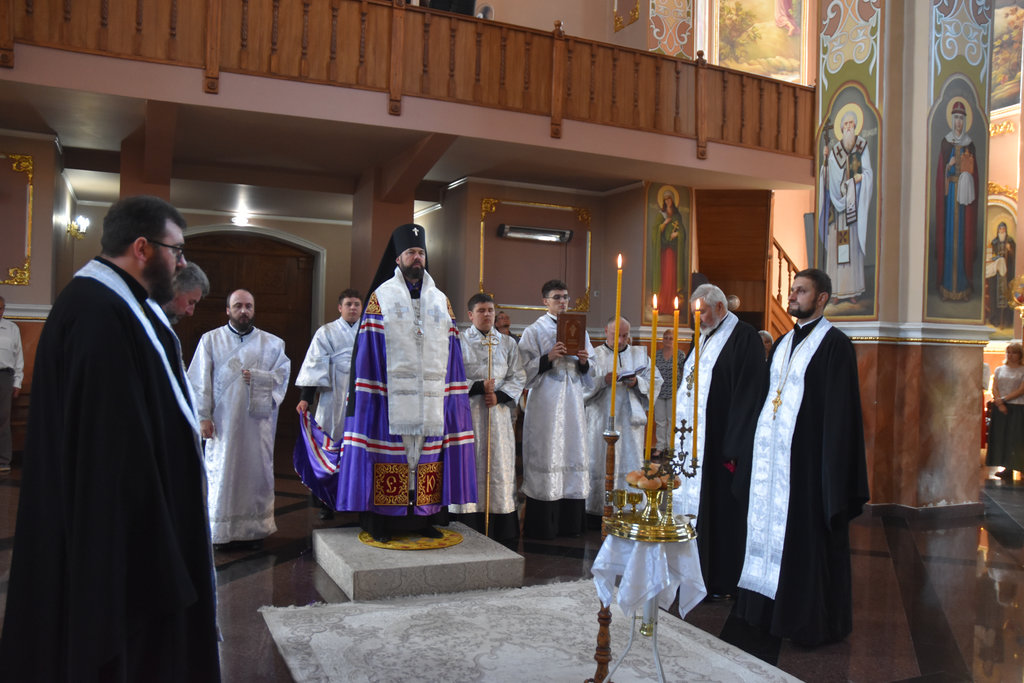 Урочиста Всеношна напередодні величного свята Преображення Господнього