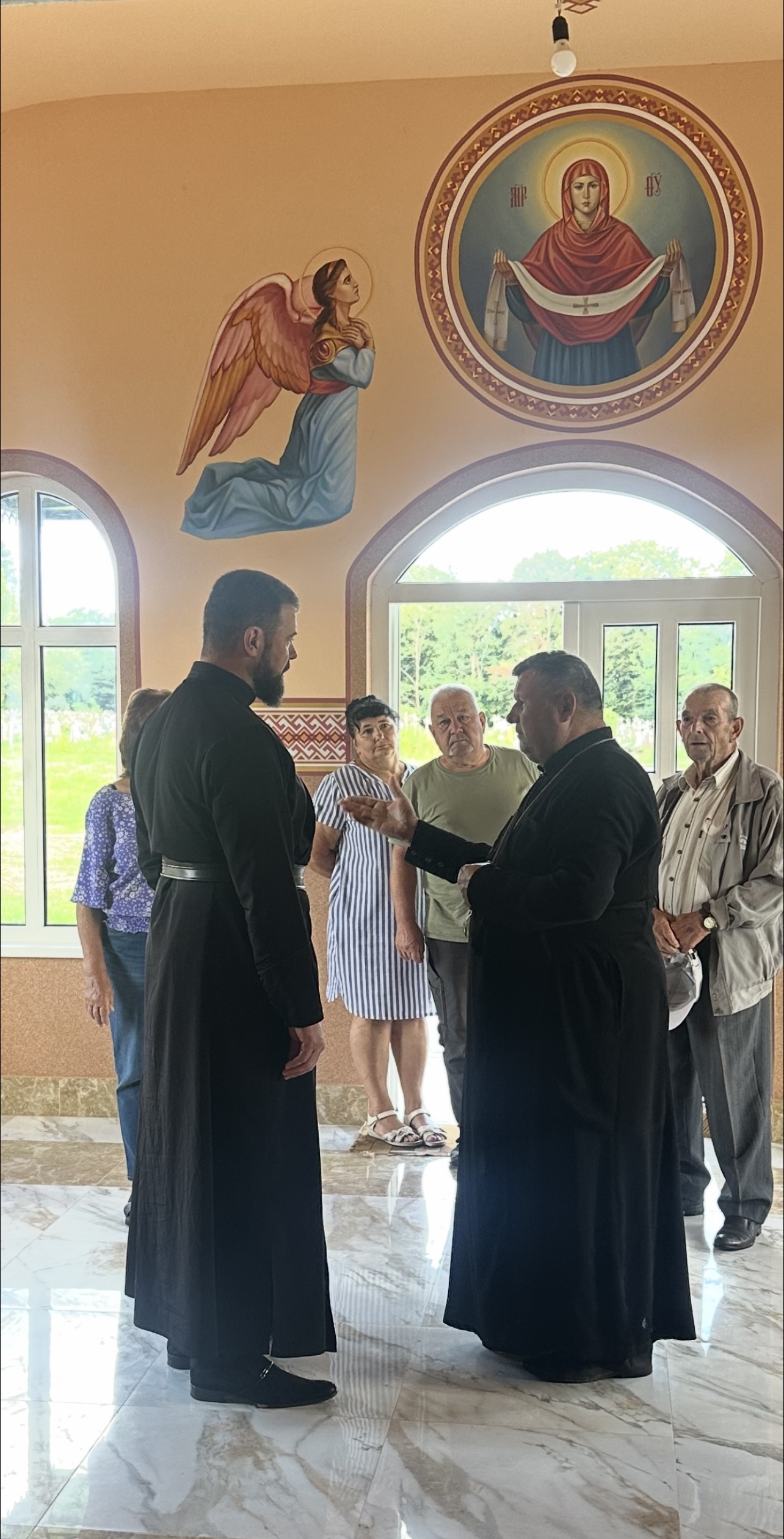 Архієпископ Юліан провів візитацію новозбудованого Храму села Нижній Вербіж