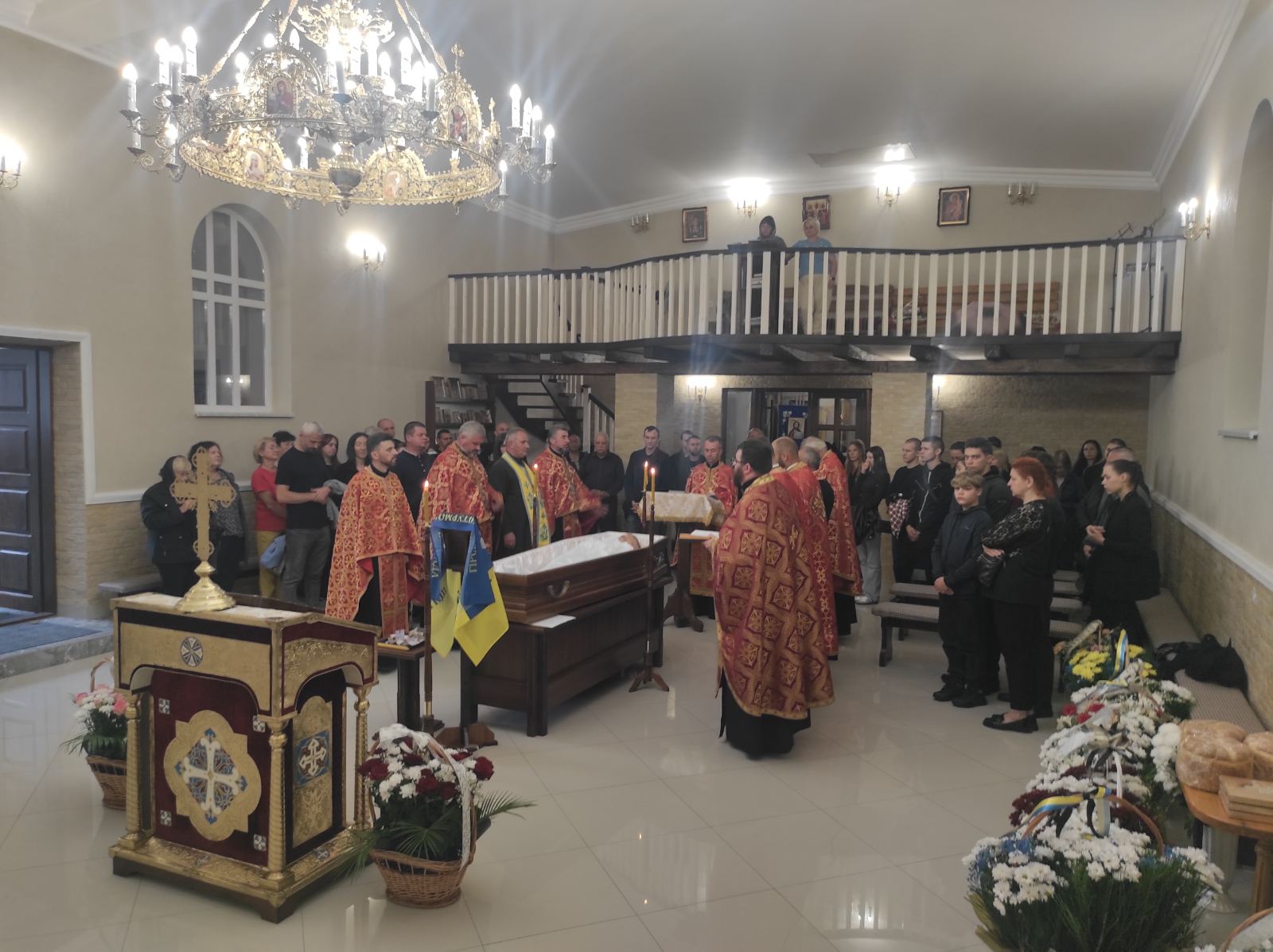 Чин похорону ветерана Української Армії Віталія Марціновського