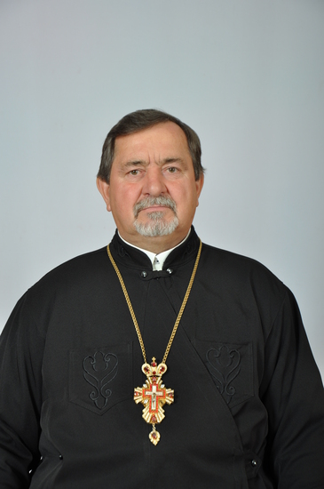 Вітання Владики Юліана митр. прот. Богдану Стефанківу з нагоди 70-літнього Ювілею