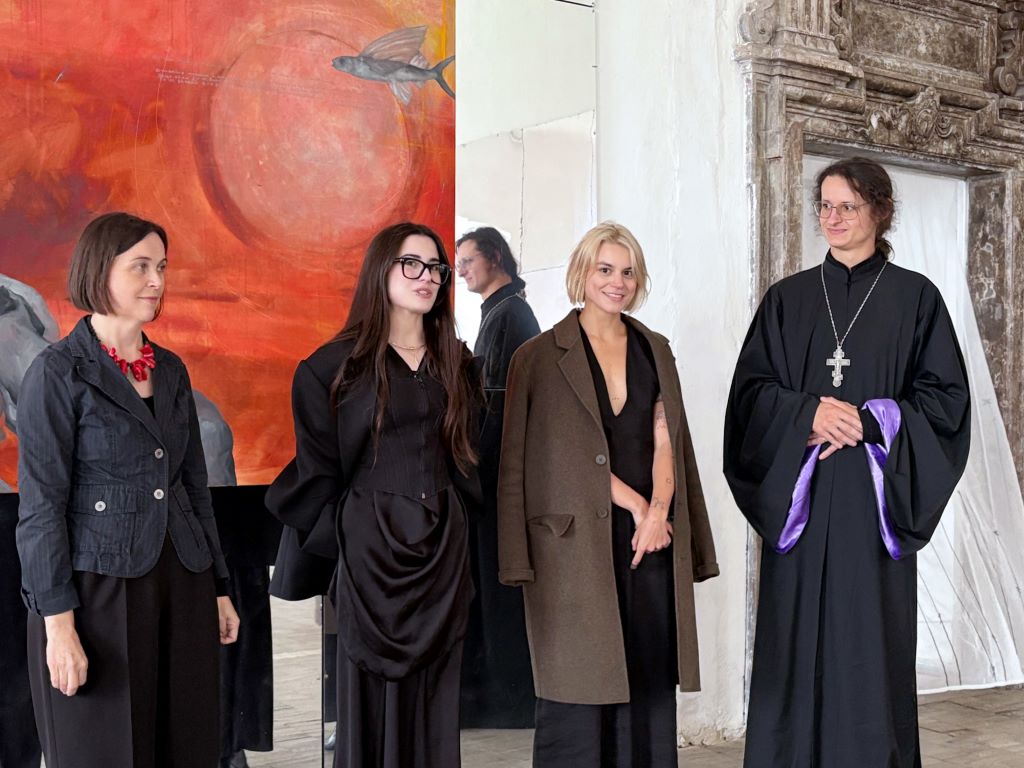 Священик Коломийської Єпархії взяв участь у відкритті виставки української художниці Анни Верещаки у Підгорецькому замку