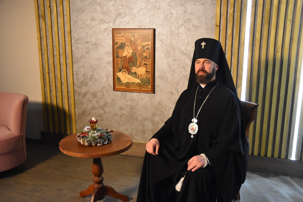 Архієпископ Юліан привітав із Різдвом Христовим глядачів Телеканалу “НТК”