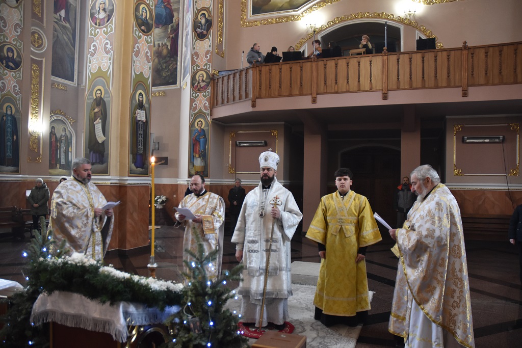 Архіпастирське служіння в Навечір’я Різдва Христового