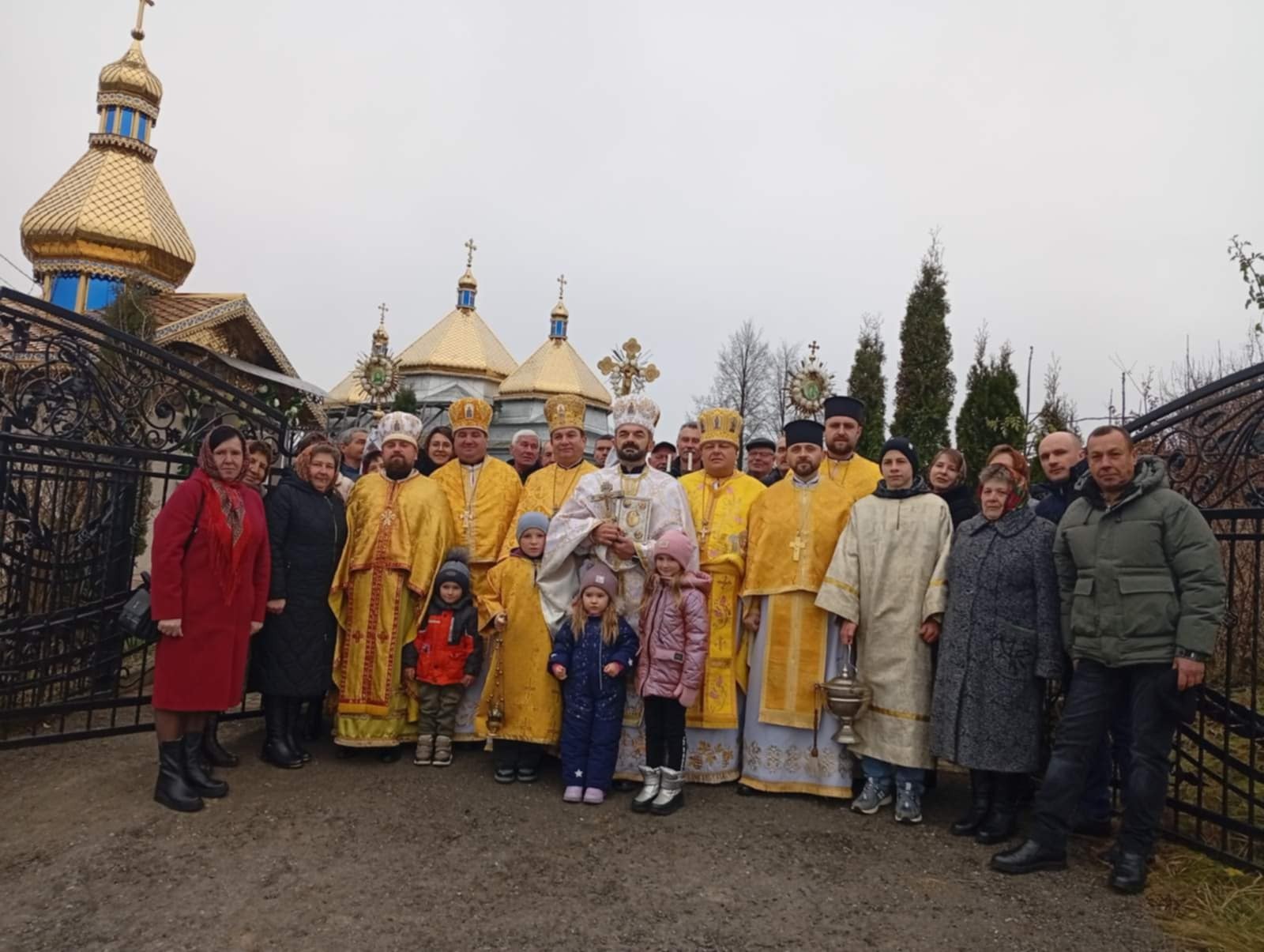Урочисте богослужіння з нагоди престольного свята Храму села Остапківці