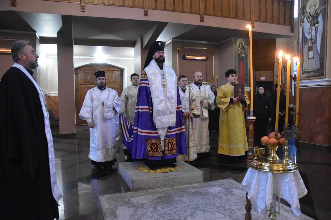 Урочиста Всеношна напередодні величного свята Богоявлення Господнього