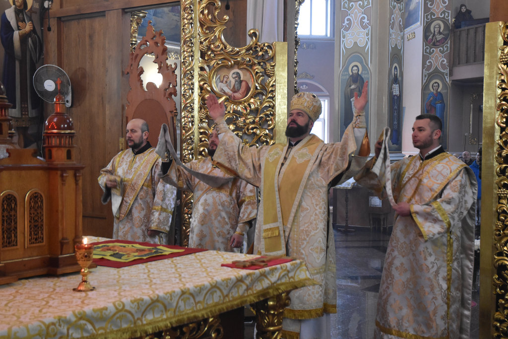 Архієрейське служіння в неділю про Страшний Суд