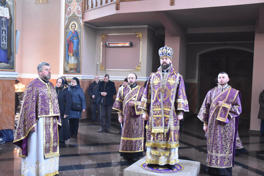 Правлячий Архієрей звершив першу в цьому році Літургію Ранішосвячених Дарів