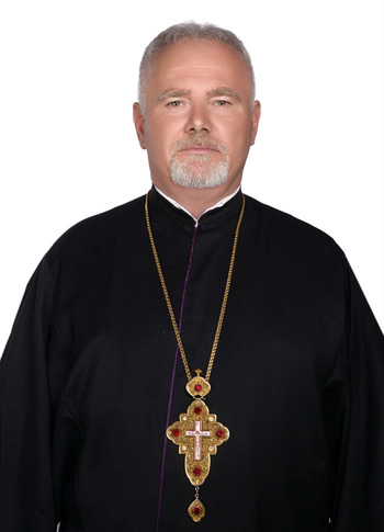 Вітання Владики Юліана митр. прот. Миколі Кравчуку з нагоди 65-ліття