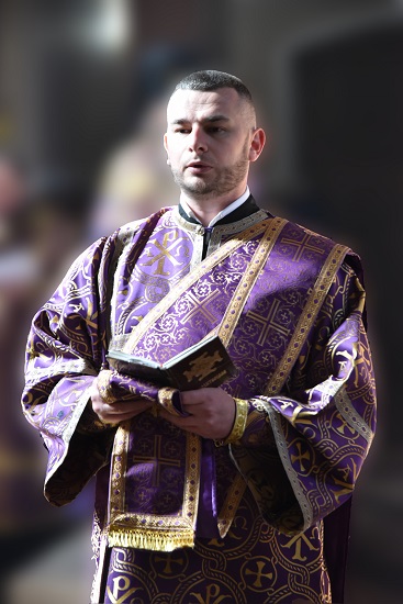 Архієрейське вітання диякону Назарію Ягничу з нагоди 35-ліття