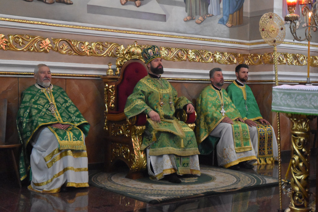 Правлячий Архієрей звершив урочисте богослужіння у день Святої Тройці