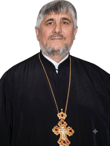 Вітання Владики Юліана митр. прот. Івану Петращуку з нагоди 60-літнього Ювілею